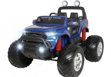 Preview: Kinder-Elektroauto Ford Ranger Monster Truck Allrad Lizenziert für 2 Personen